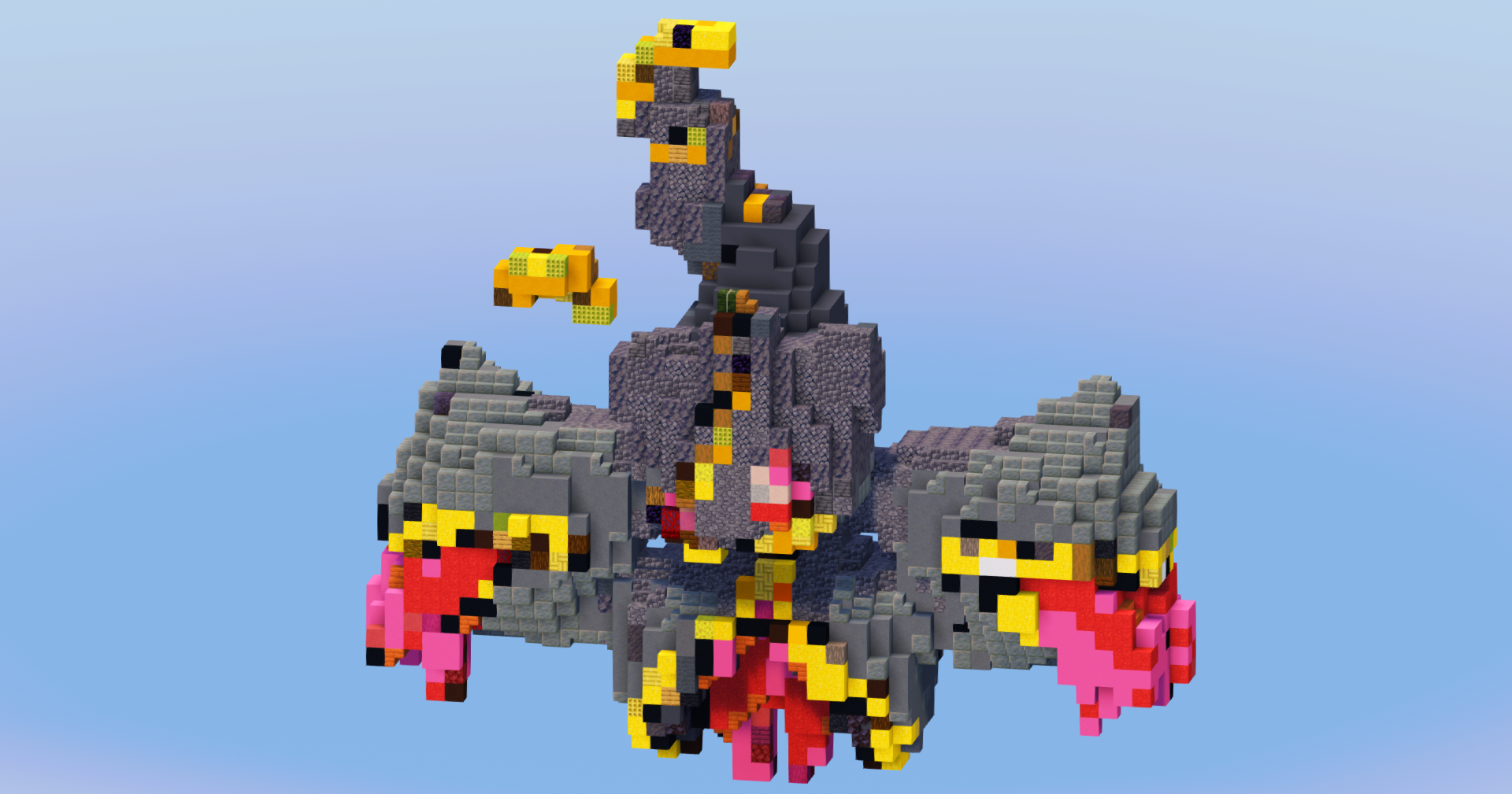 Mega Banette from Pokemon — Minecraft Build by LeonisBuilds (2)