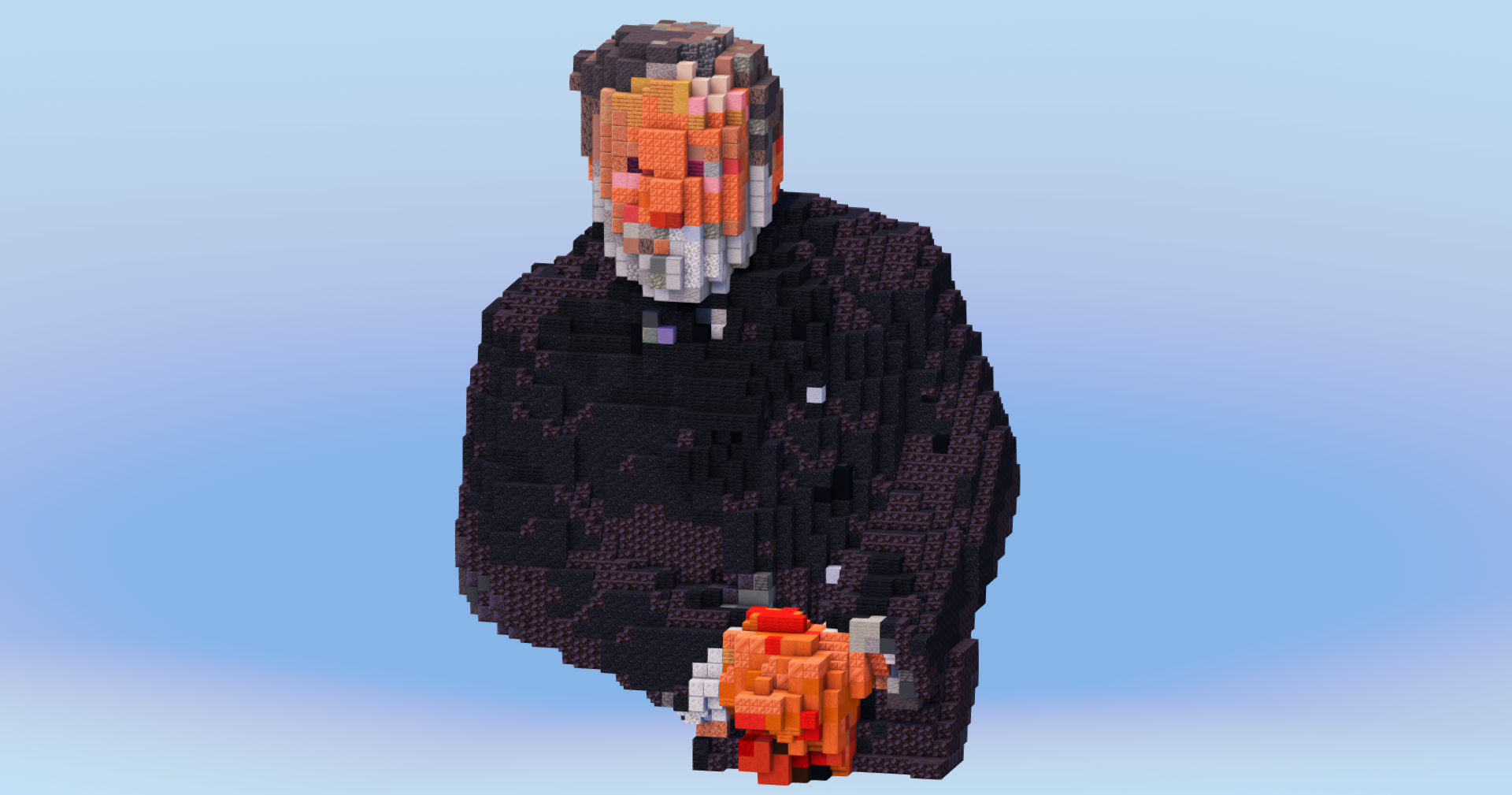Louis Pasteur Bust — Minecraft Build by LeonisBuilds