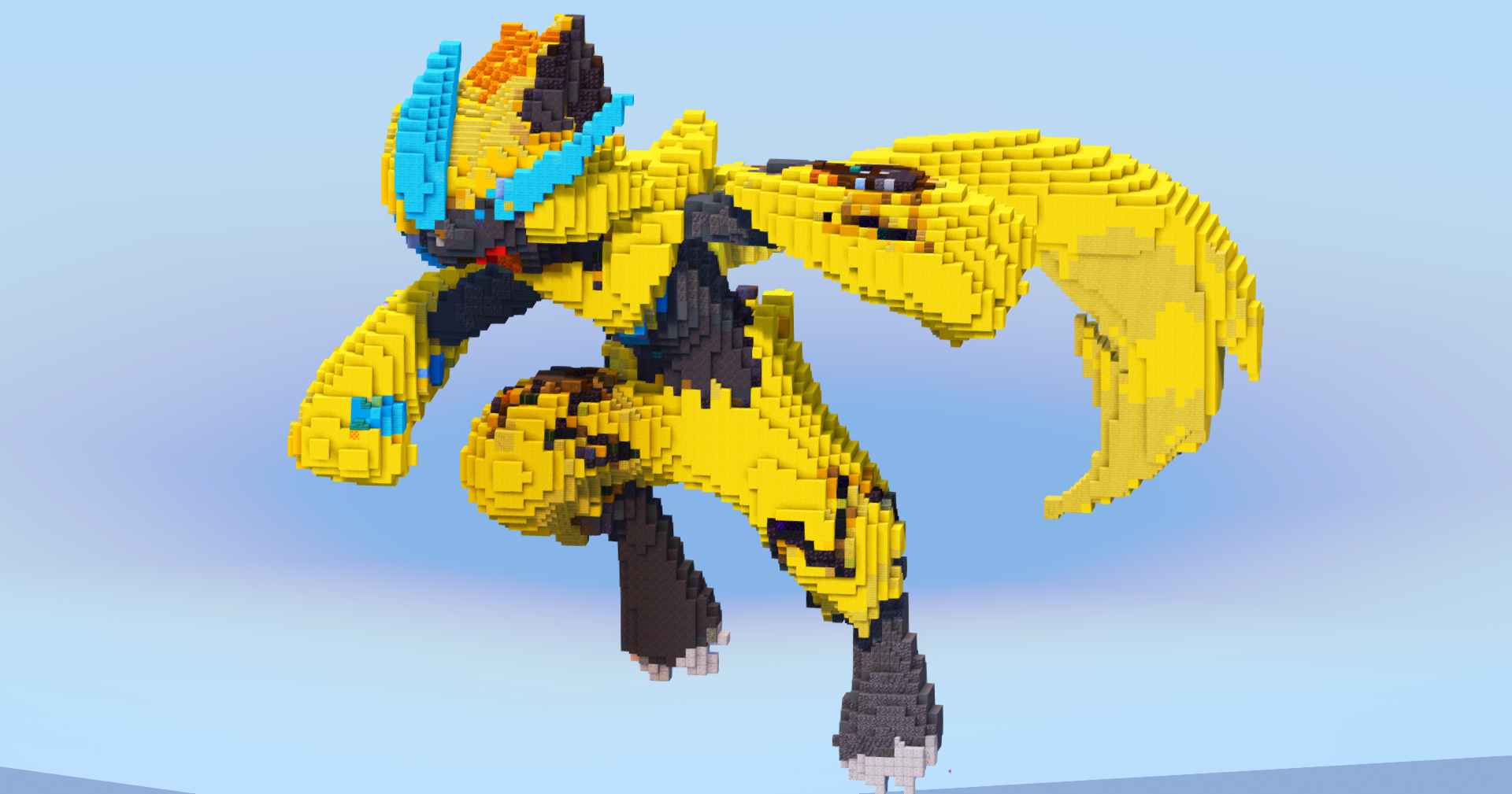Zeraora — Minecraft Build by LeonisBuilds (2)