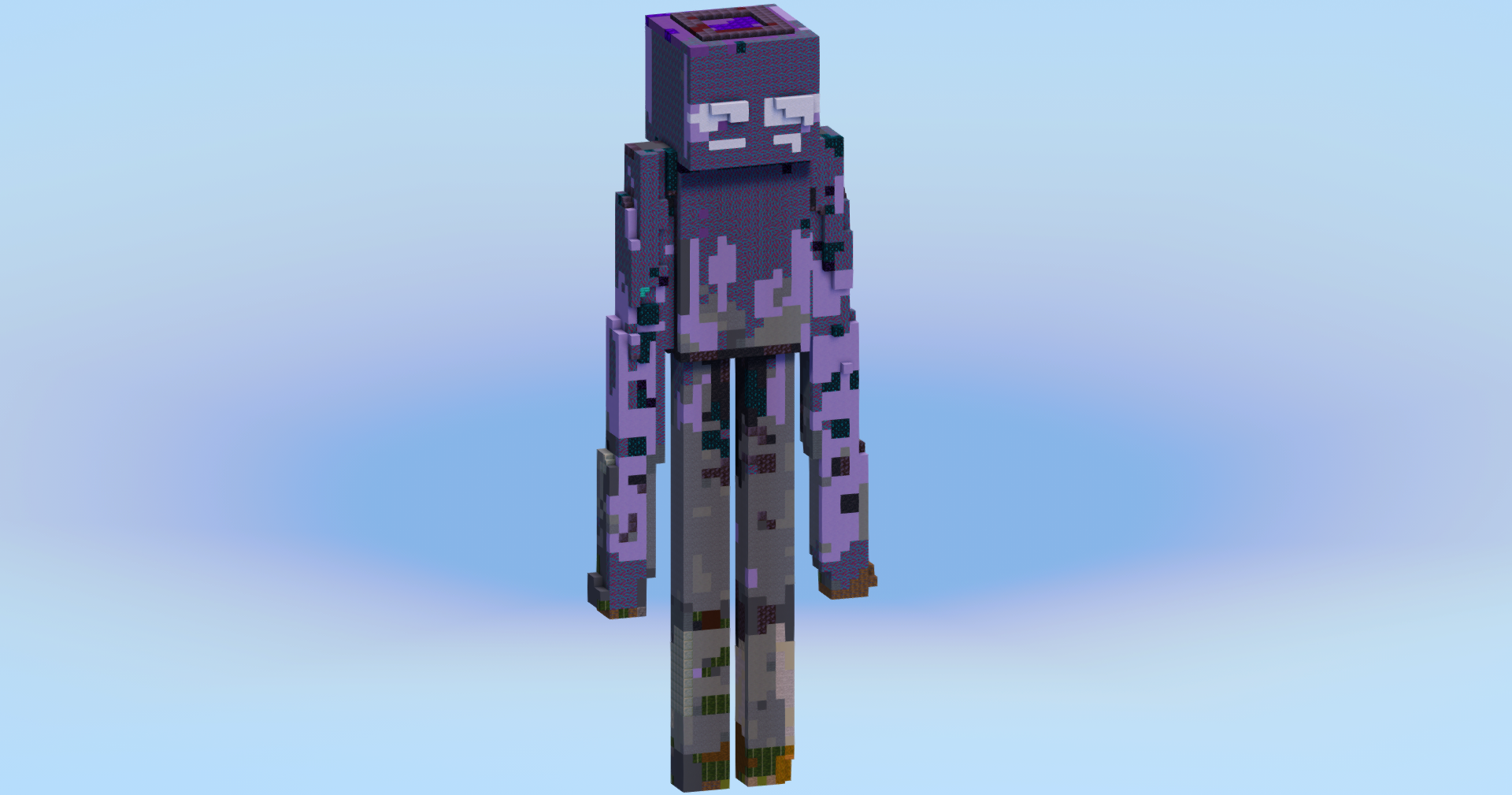 Enderman — Minecraft Build by LeonisBuilds