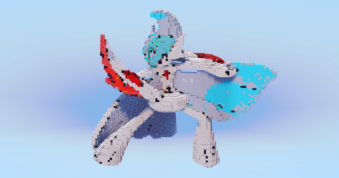 Mega Gallade — Minecraft Build by LeonisBuilds