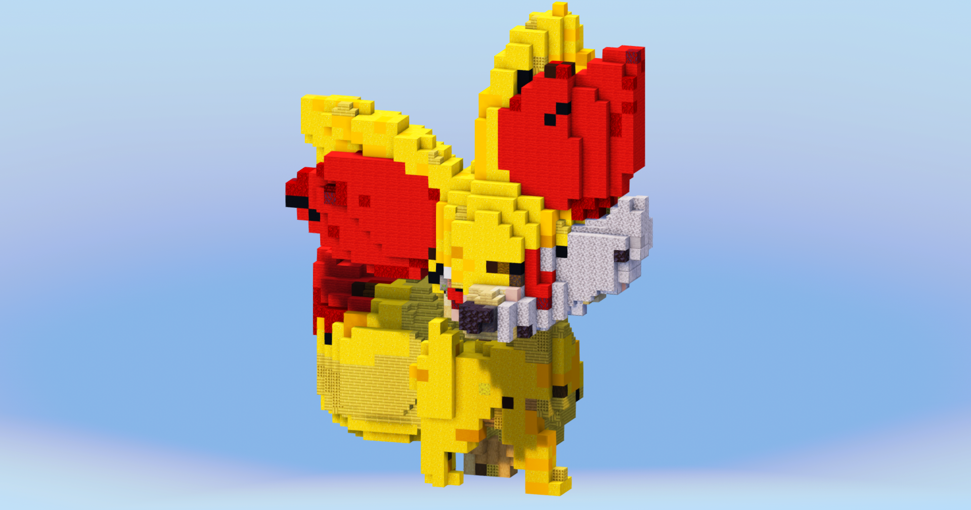 Fennekin from Pokemon — Minecraft Build by LeonisBuilds (2)