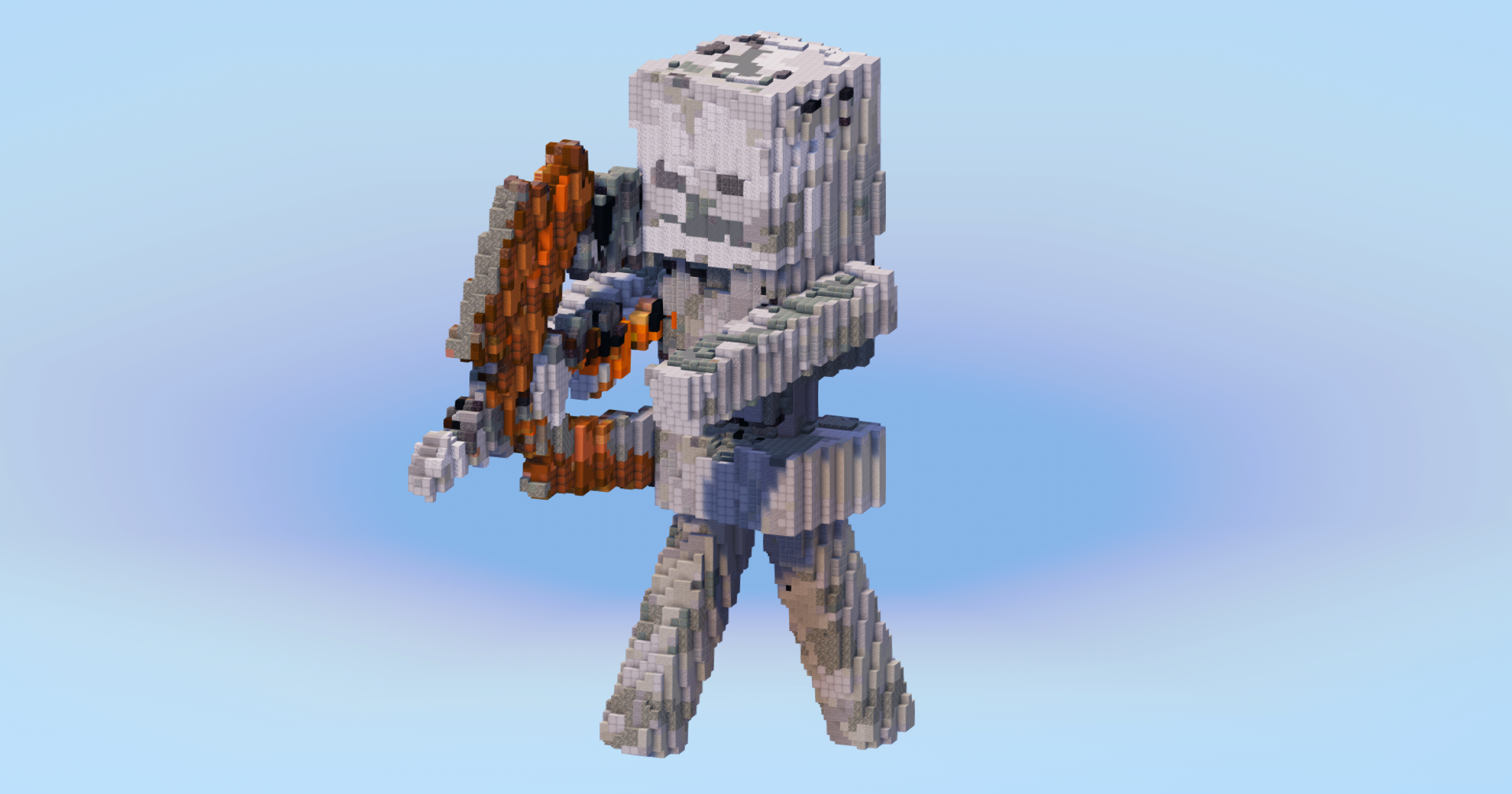 Skeleton — Minecraft Build by LeonisBuilds (2)