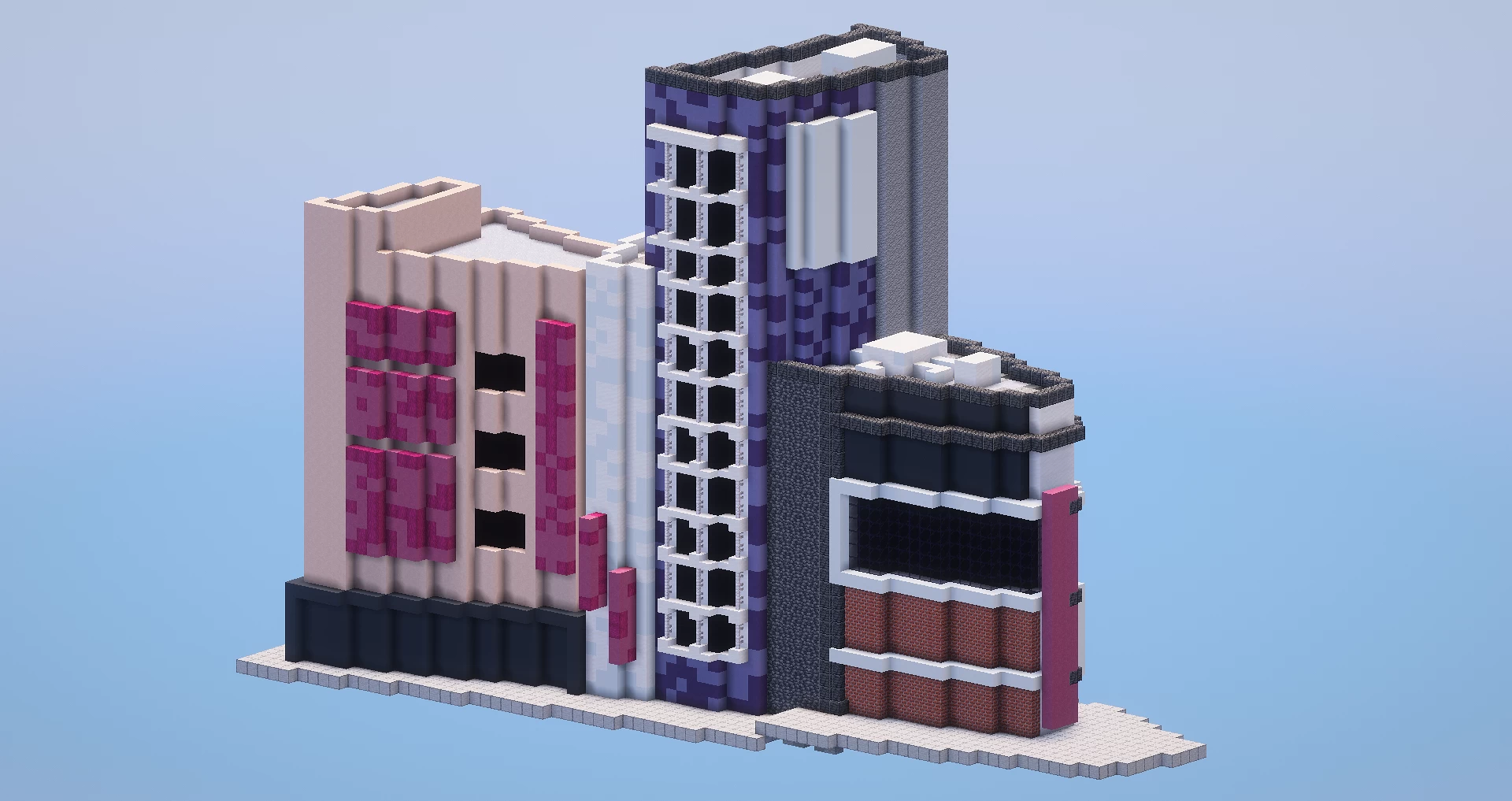 Skyscrapers and Futuristic Towers