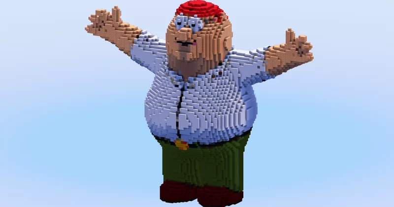 Family Guy Characters in Minecraft