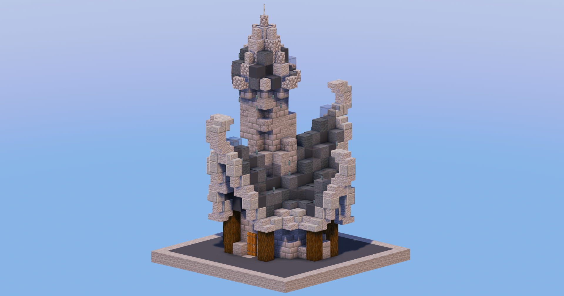 Dark Medieval Fantasy House 2 — Minecraft Build by LeonisBuilds (2)