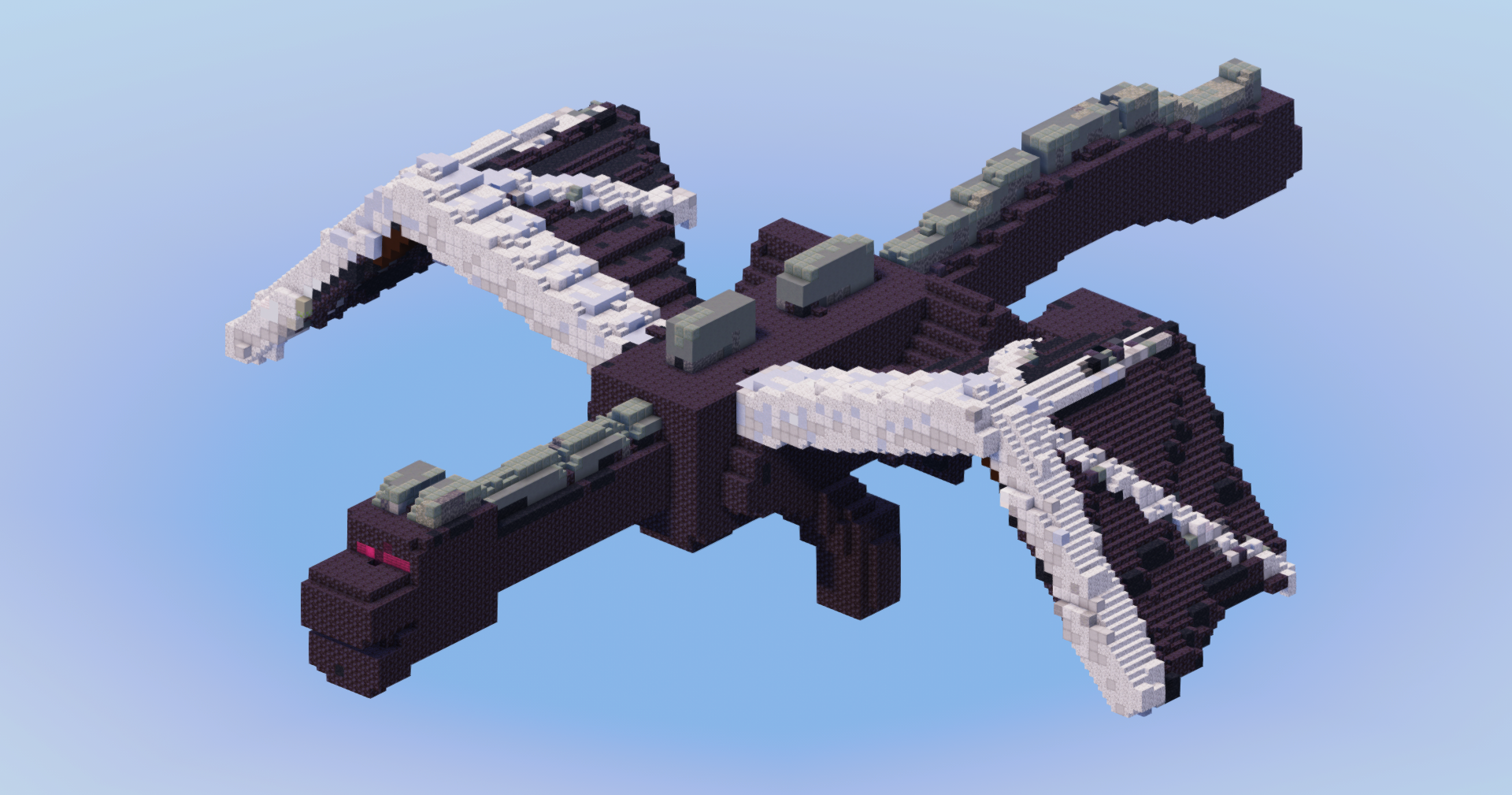 Ender Dragon from Minecraft — Minecraft Build by LeonisBuilds (2)