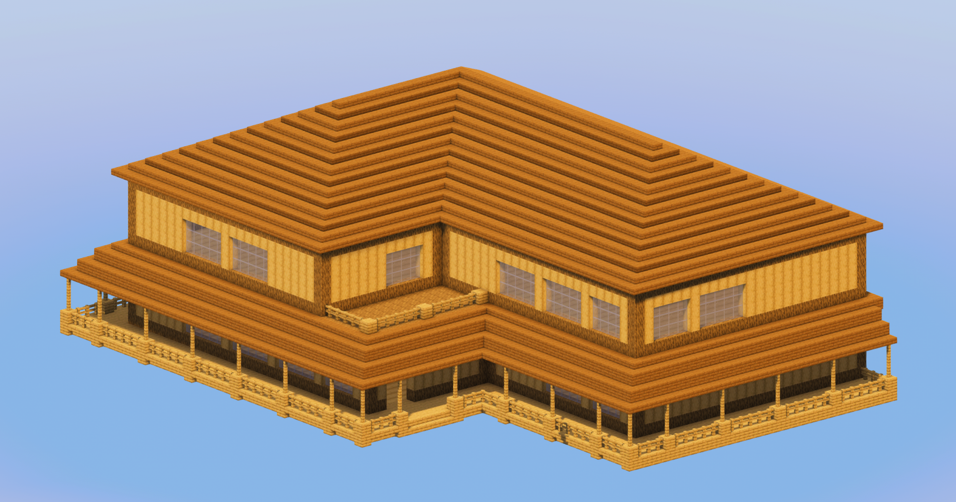 Minecraft Mansion Spruce — Minecraft Build by LeonisBuilds (2)