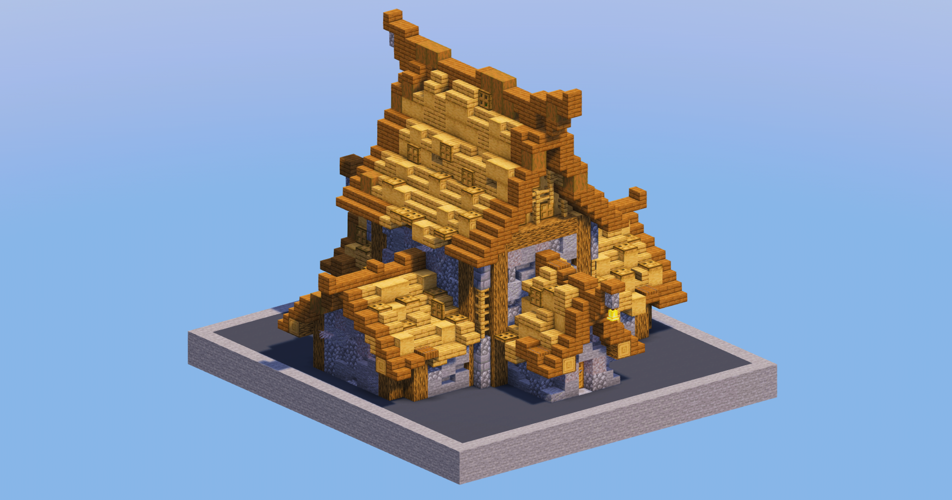Oak Medieval House 5 — Minecraft Build by LeonisBuilds (2)