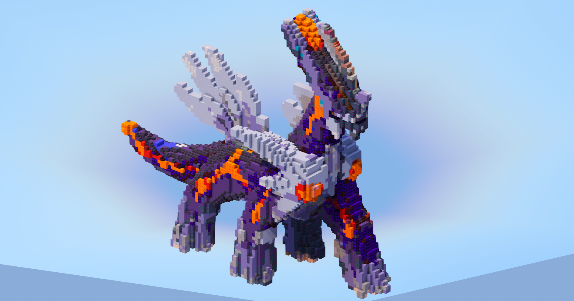 Dark Dialga — Minecraft Build by LeonisBuilds (2)
