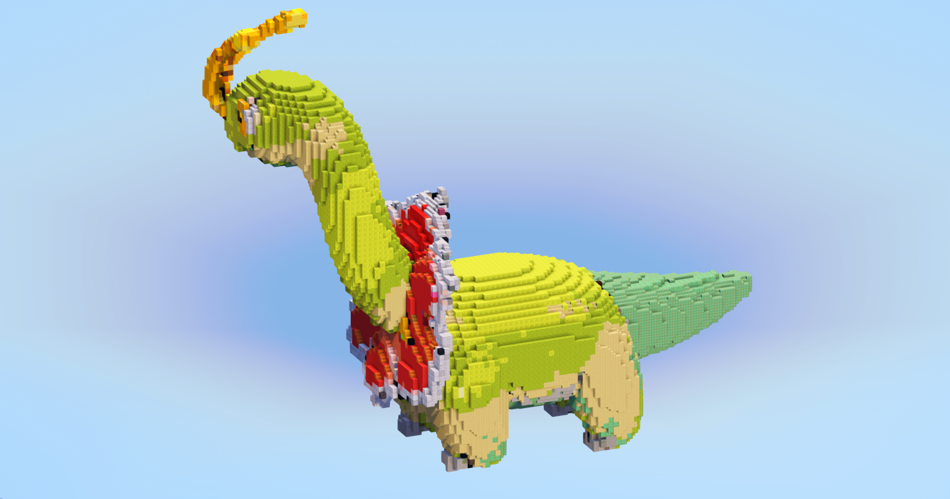 Meganium — Minecraft Build by LeonisBuilds (2)