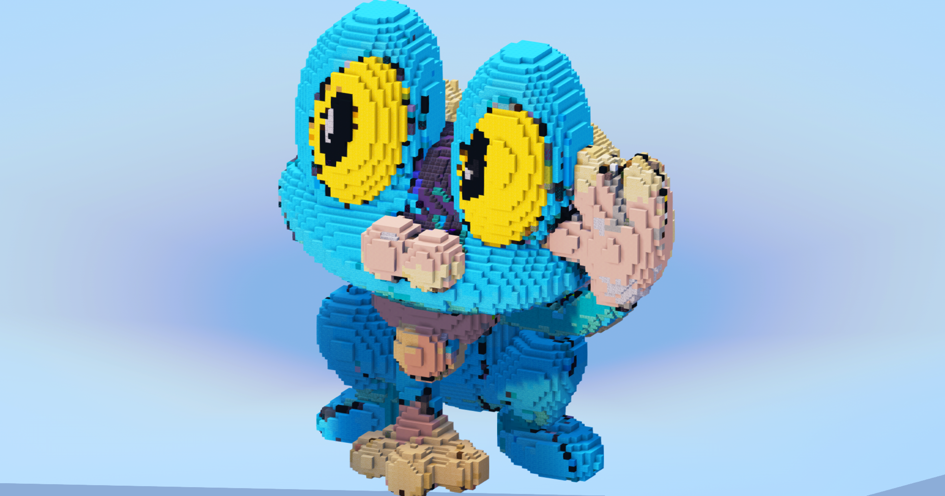 Froakie — Minecraft Build by LeonisBuilds (2)