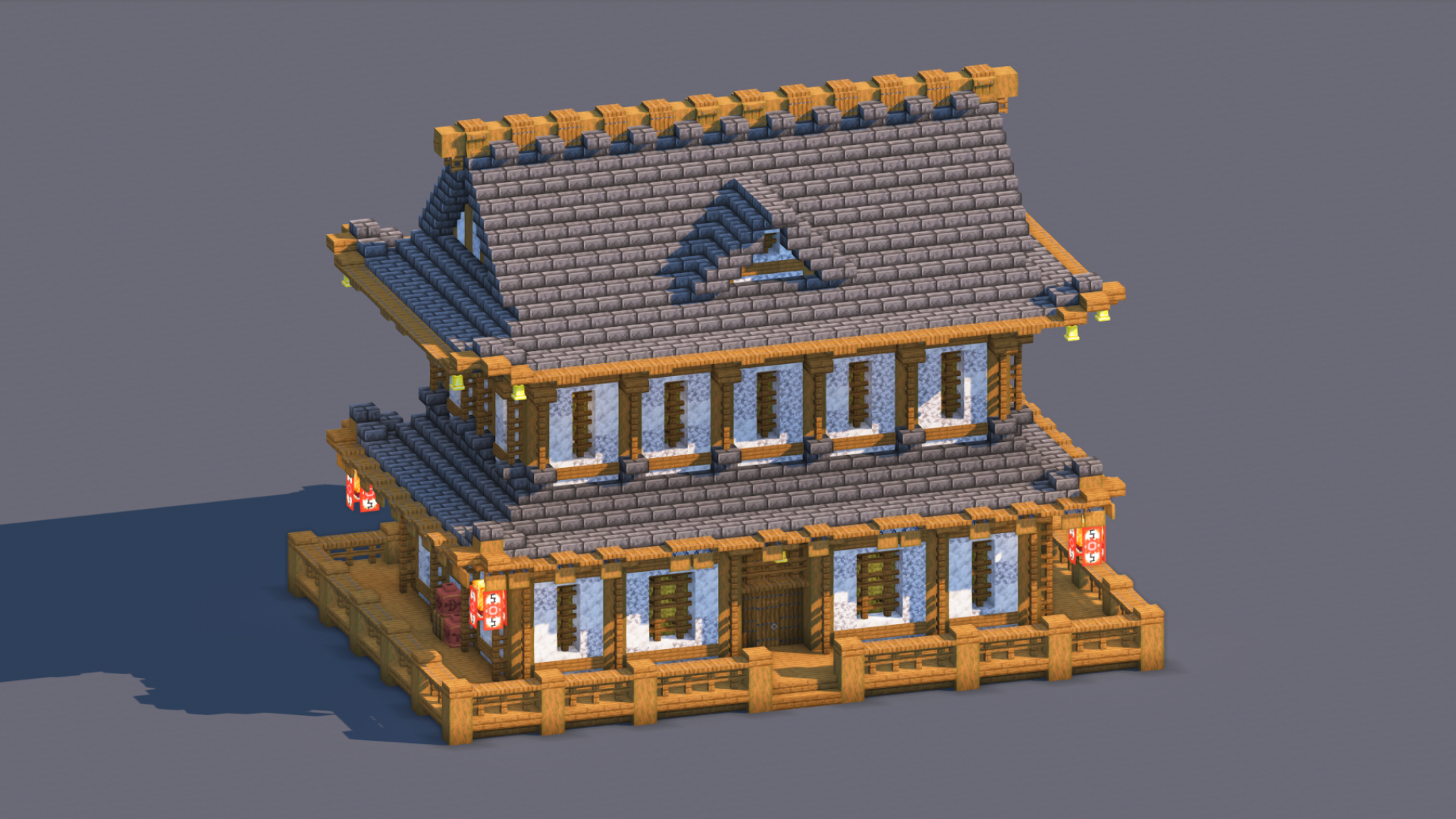 Japanese House – Fully Decorated Interior | Download