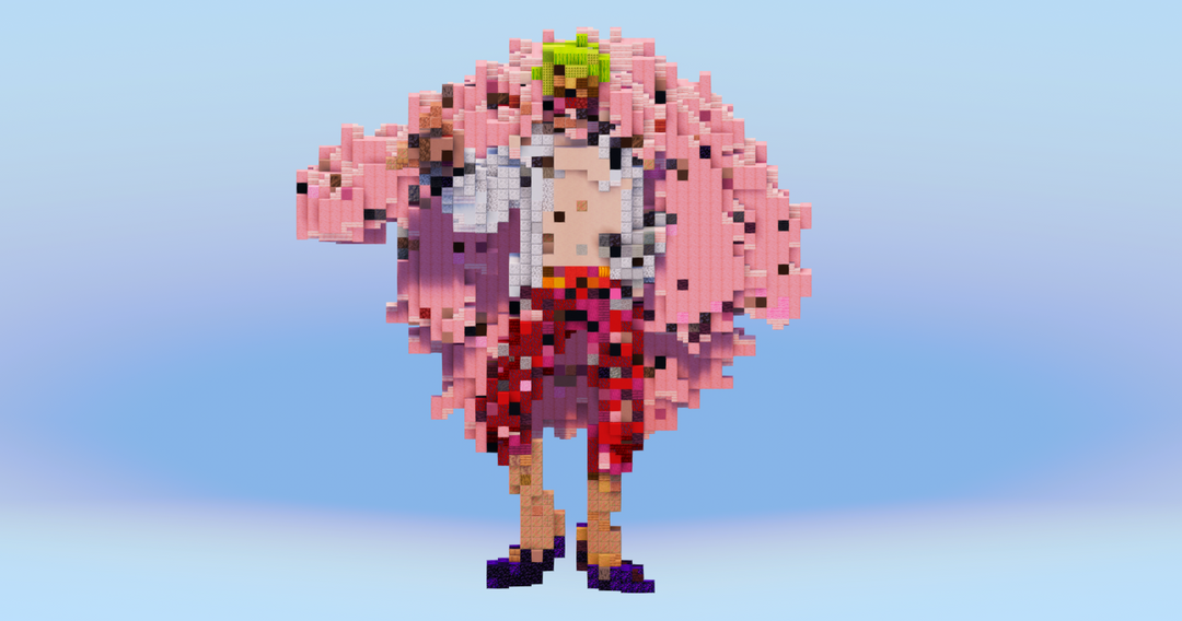 Doflamingo from One Piece — Minecraft Build by LeonisBuilds
