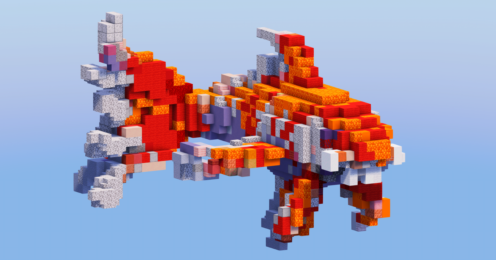 Koi Fish Animal — Minecraft Build by LeonisBuilds