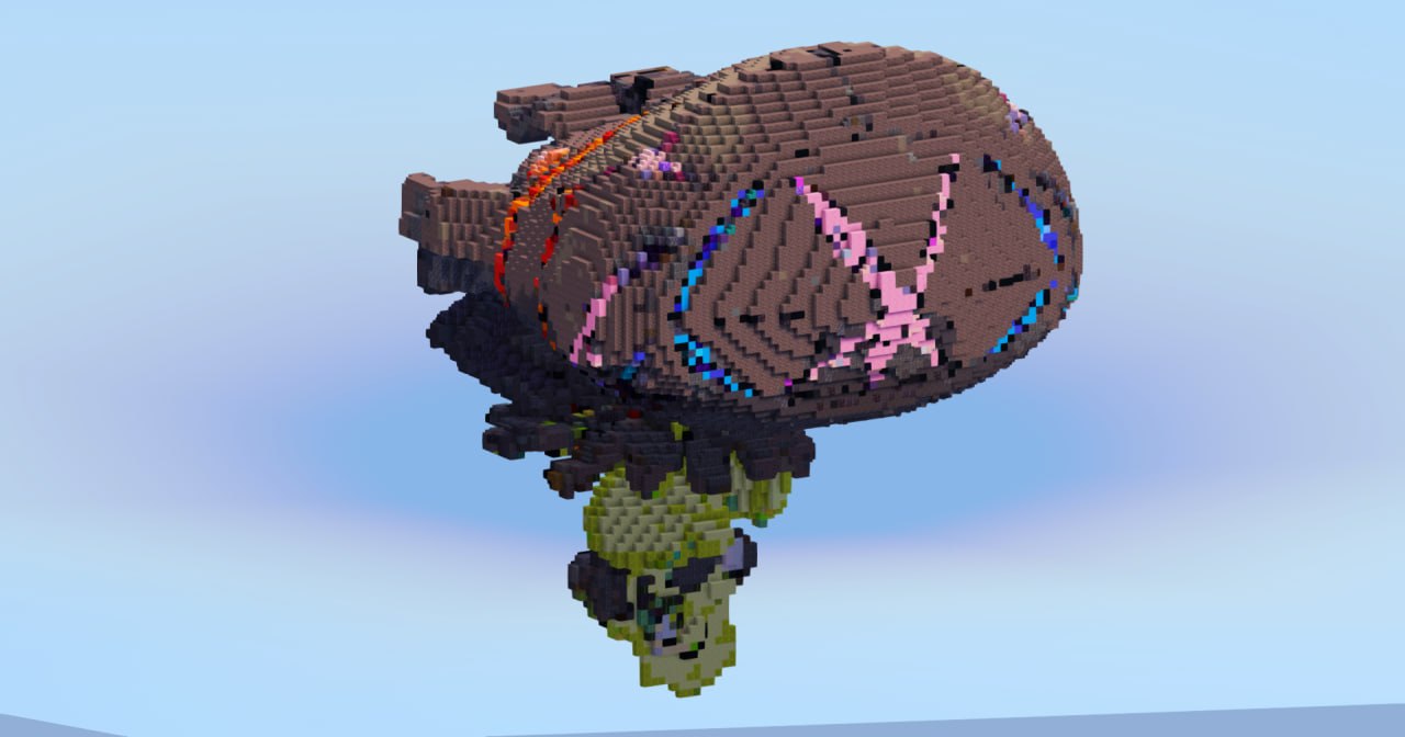 Mega Zygarde — Minecraft Build by LeonisBuilds