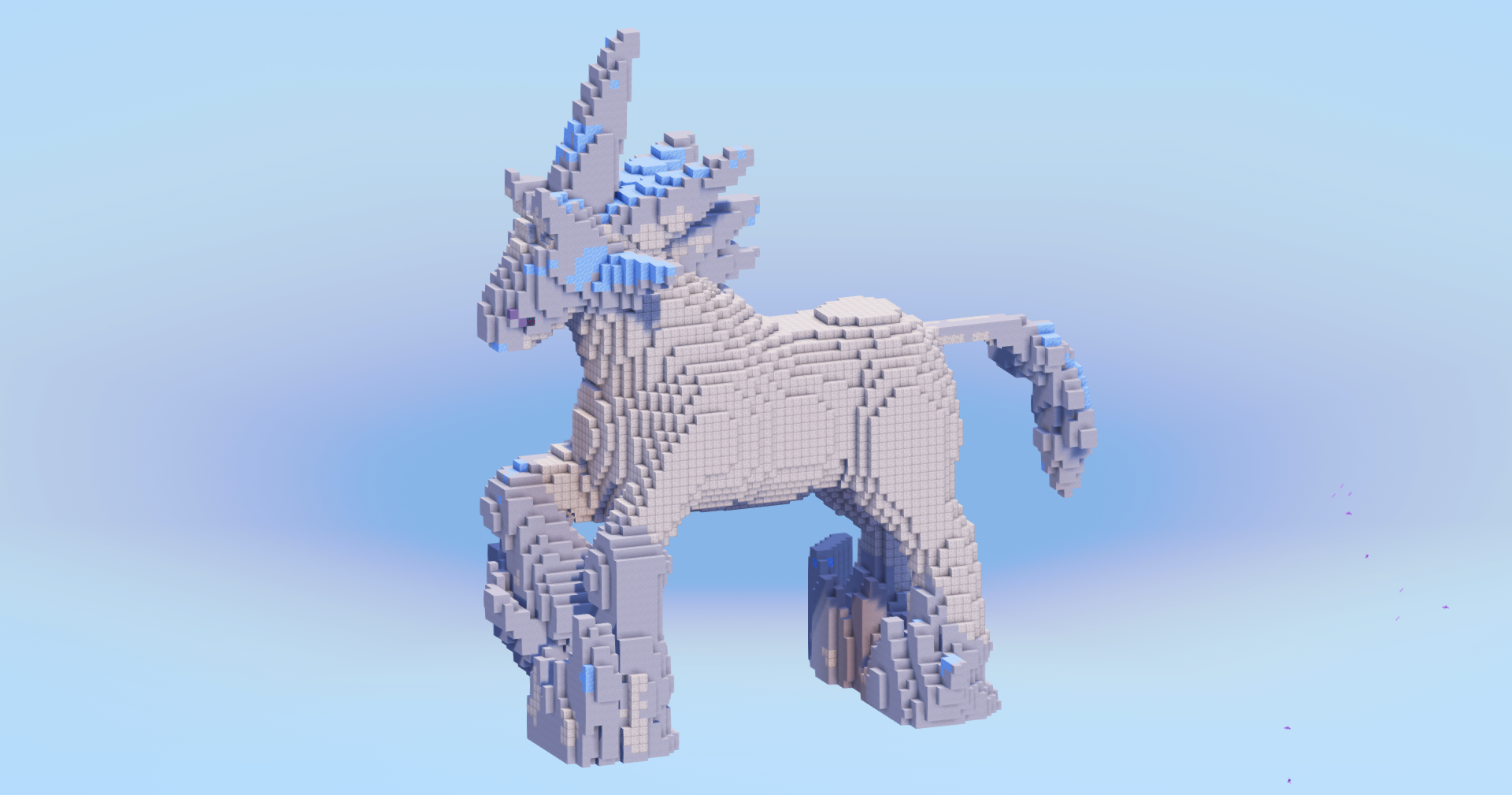 Glastrier — Minecraft Build by LeonisBuilds