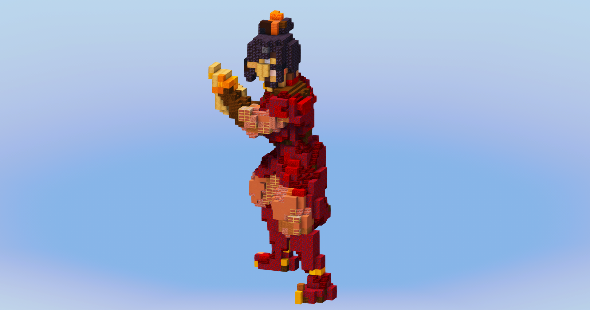 Azula from Avatar The Last Airbender — Minecraft Build by LeonisBuilds