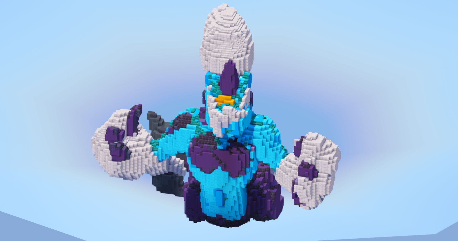 Thundurus Therian — Minecraft Build by LeonisBuilds