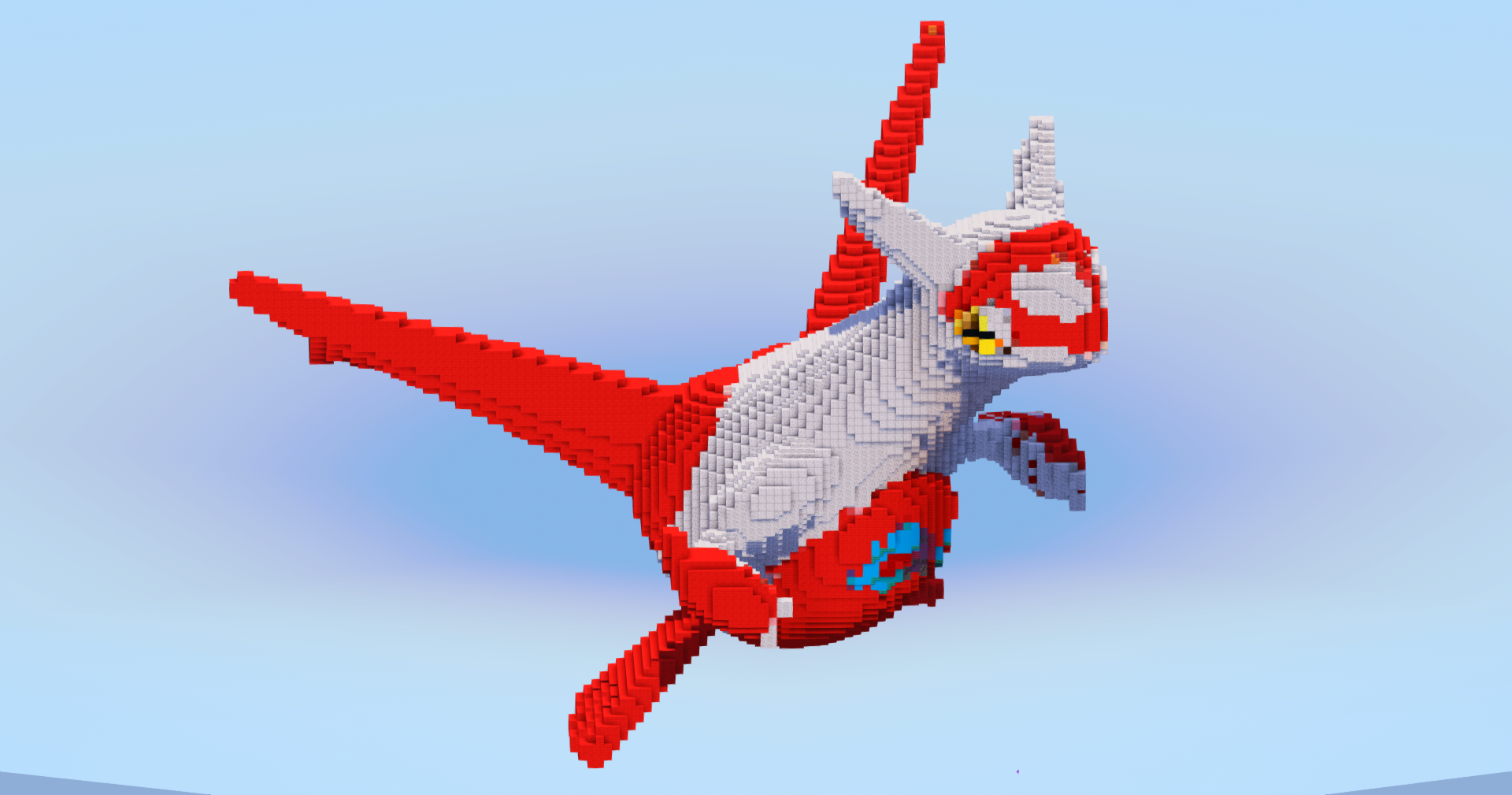 Latias — Minecraft Build by LeonisBuilds