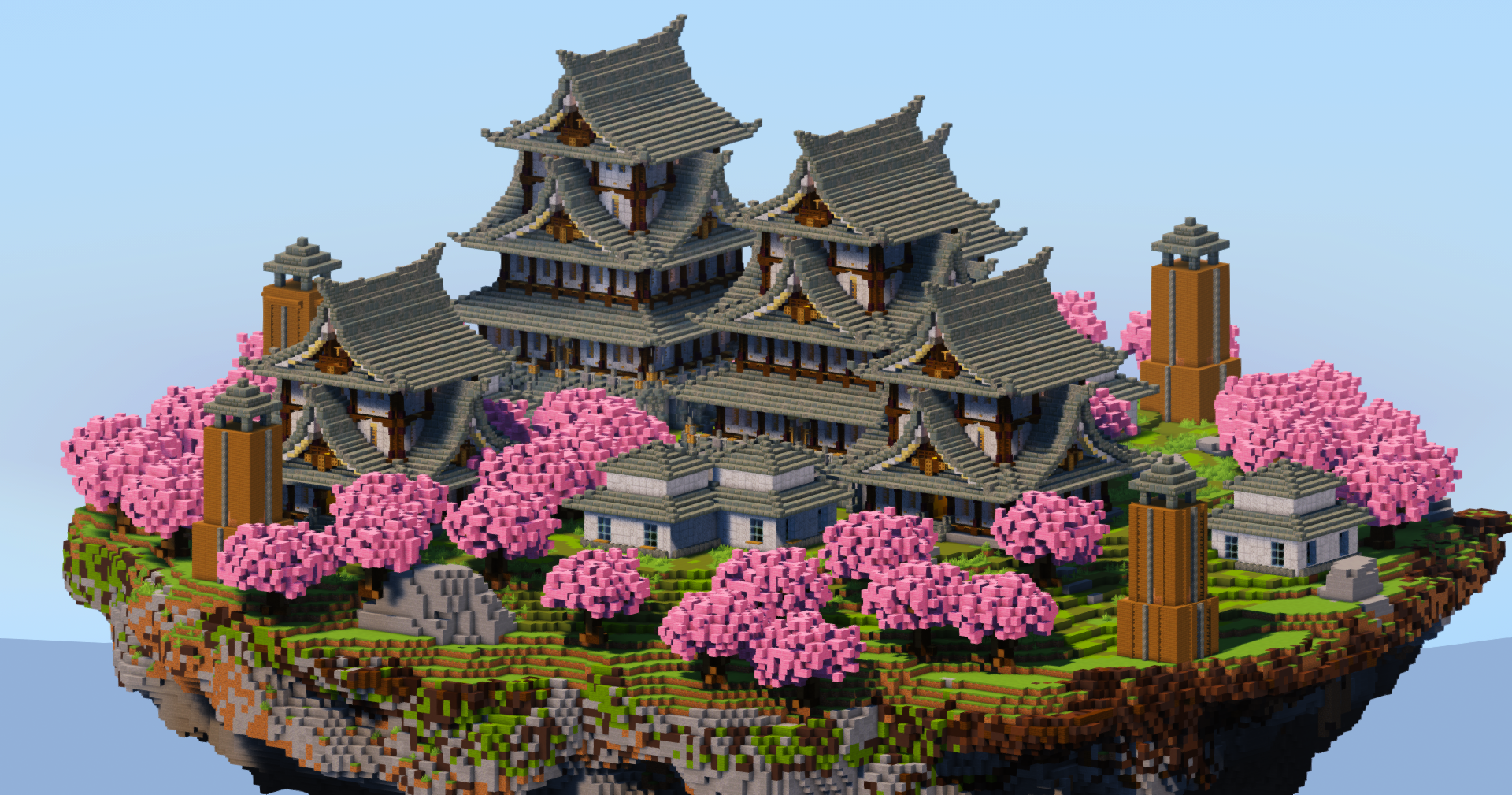 Japanese Floating Island Tuff Bricks