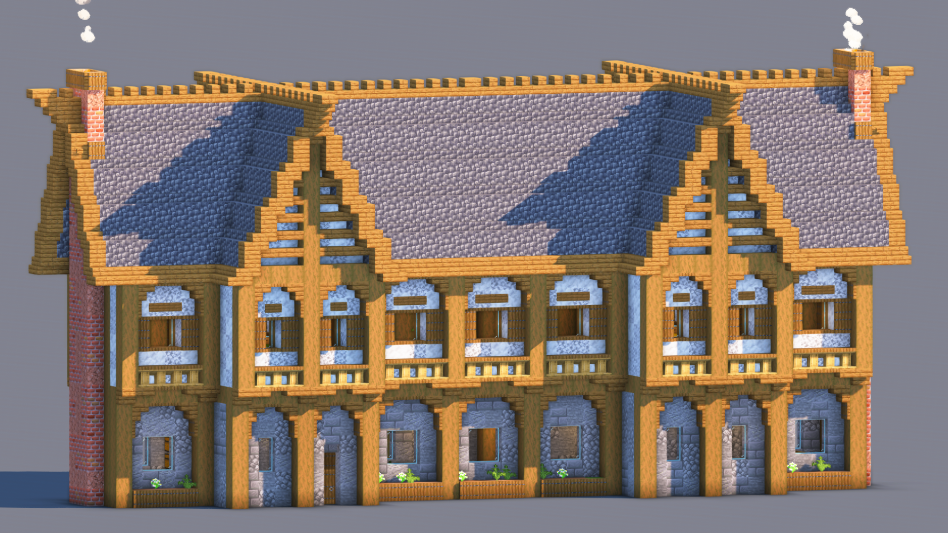 Medieval House – Fully Decorated Interior | Download — Minecraft Build by RaekonBuilds