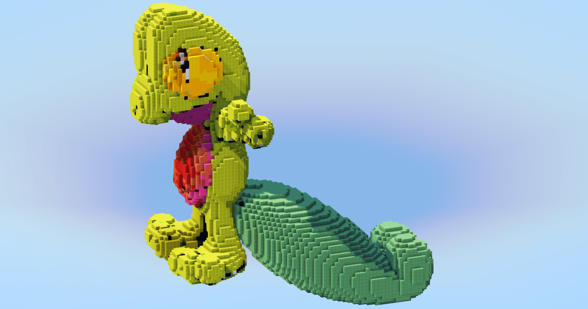 Treecko — Minecraft Build by LeonisBuilds (2)
