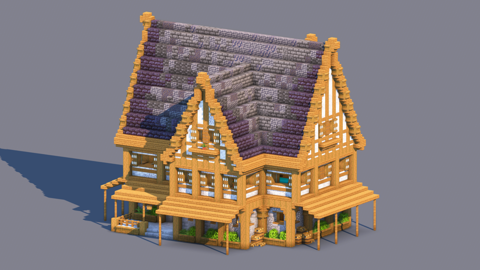 Medieval House – Fully Decorated Interior | Download — Minecraft Build by RaekonBuilds (3)