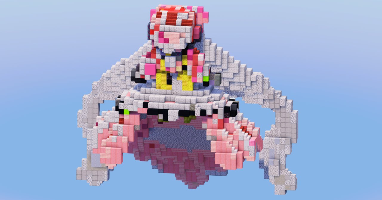 Mega Diancie from Pokemon — Minecraft Build by LeonisBuilds