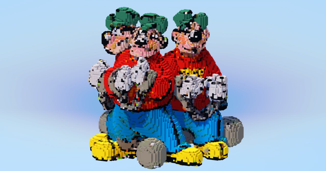 The Beagle Boys — Minecraft Build by LeonisBuilds