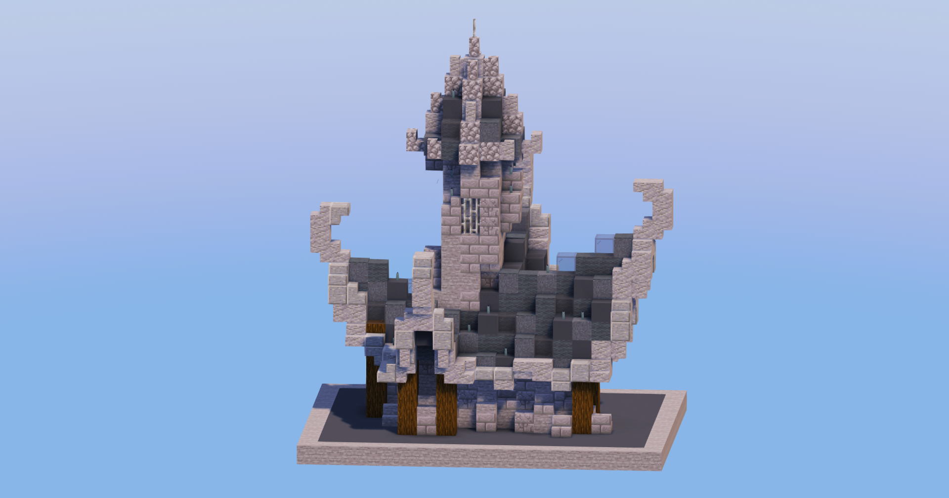 Dark Medieval Fantasy House 1 — Minecraft Build by LeonisBuilds