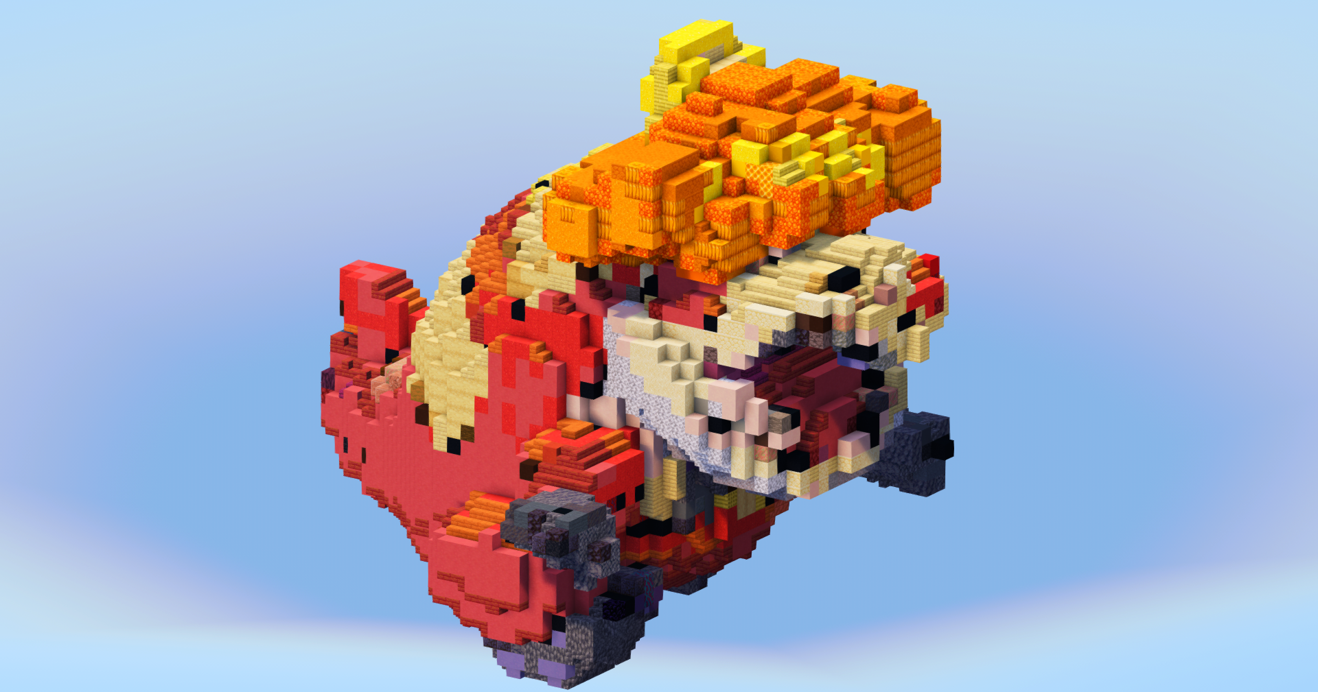 Crocalor from Pokemon — Minecraft Build by LeonisBuilds (2)