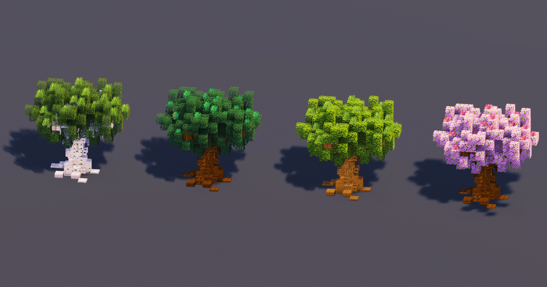 Trees Pack 2 — Minecraft Build by MellowHat (2)
