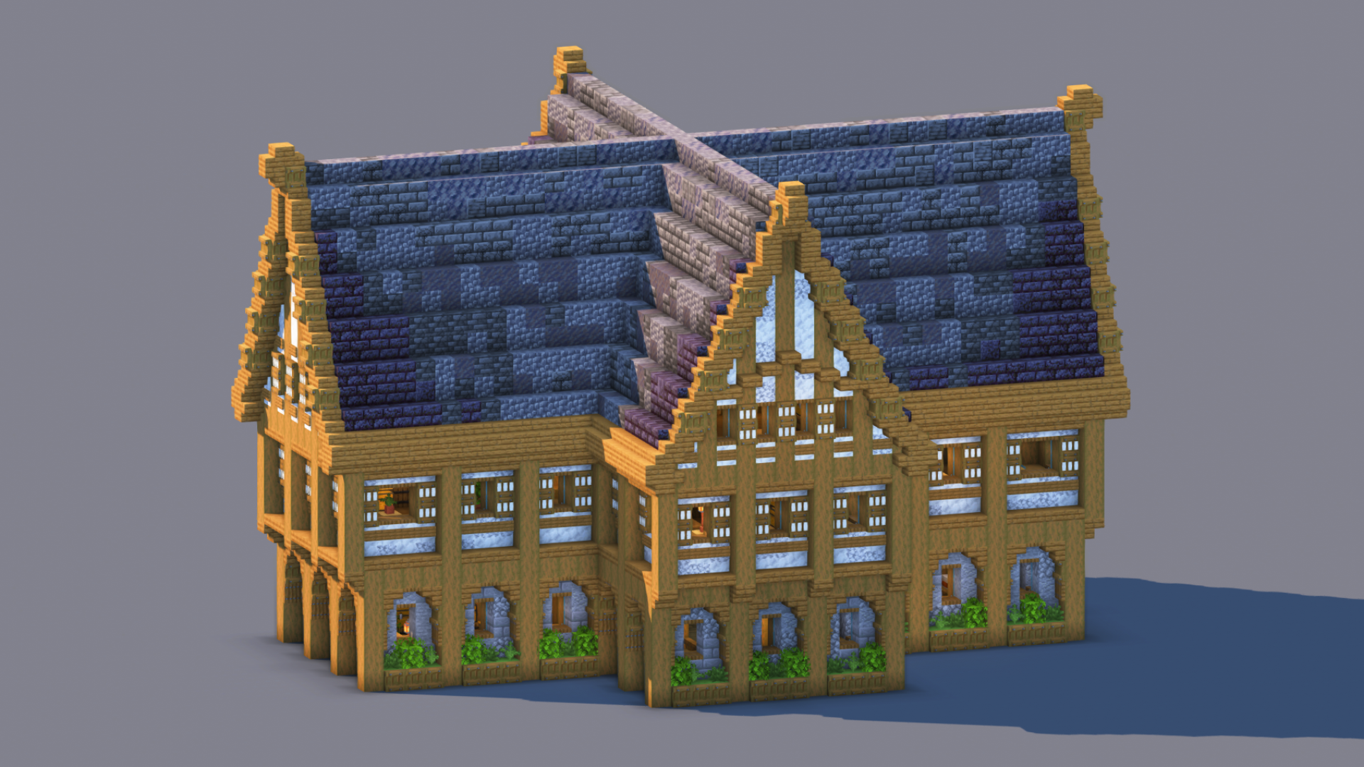 Medieval House – Fully Decorated Interior | Download — Minecraft Build by RaekonBuilds (2)