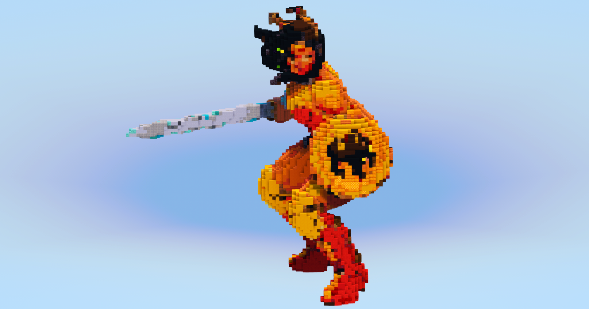 Wonder Woman — Minecraft Build by LeonisBuilds (2)