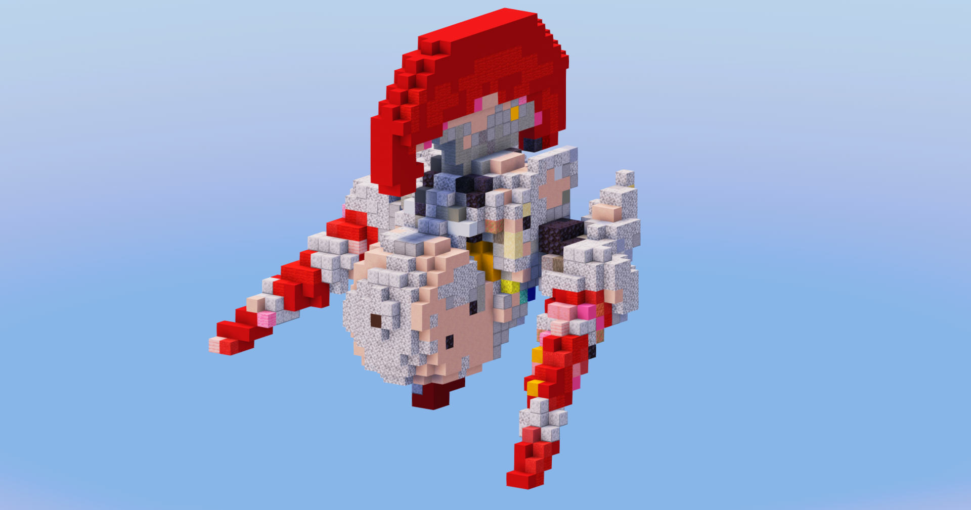 Accelgor from Pokemon — Minecraft Build by LeonisBuilds