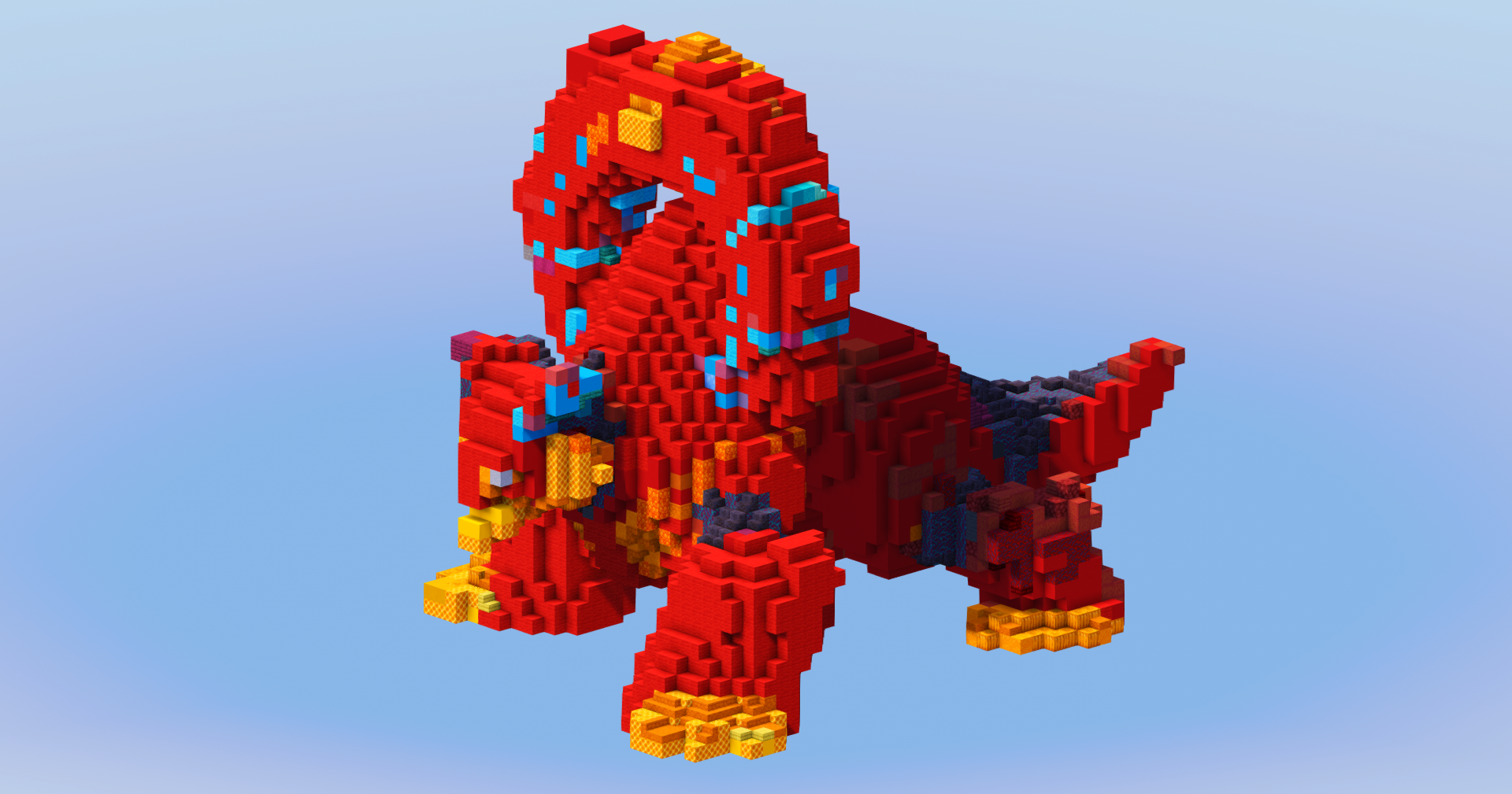 Volcanion from Pokemon — Minecraft Build by LeonisBuilds (2)
