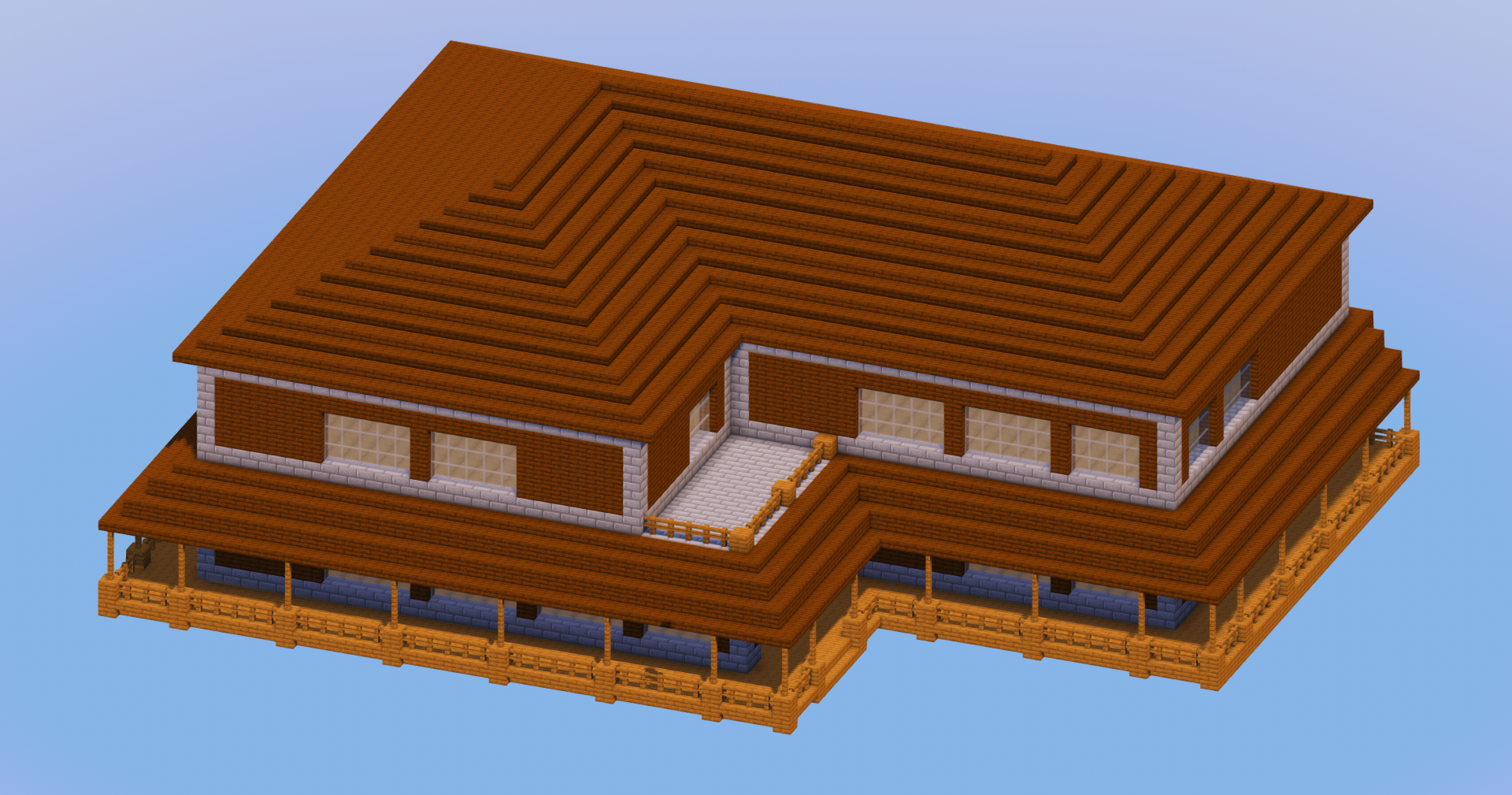 Minecraft Mansion Dark Oak — Minecraft Build by LeonisBuilds (2)