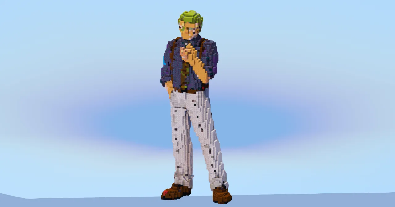 Kento Nanami — Minecraft Build by LeonisBuilds