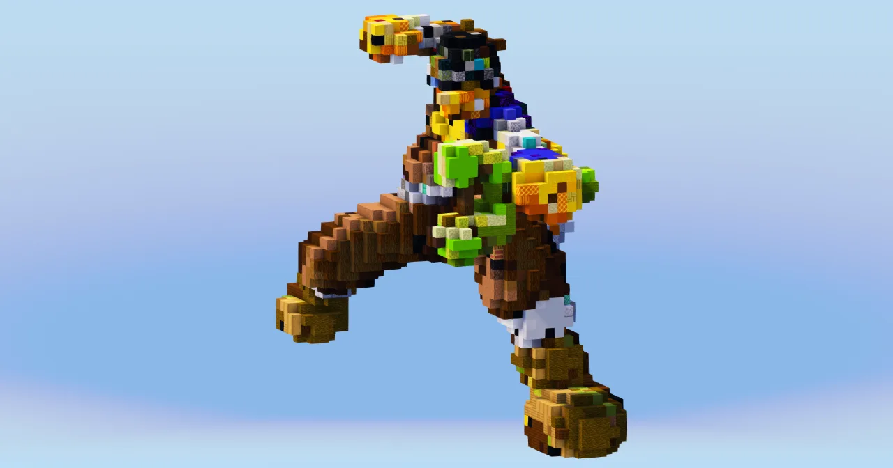 Usopp from One Piece — Minecraft Build by LeonisBuilds