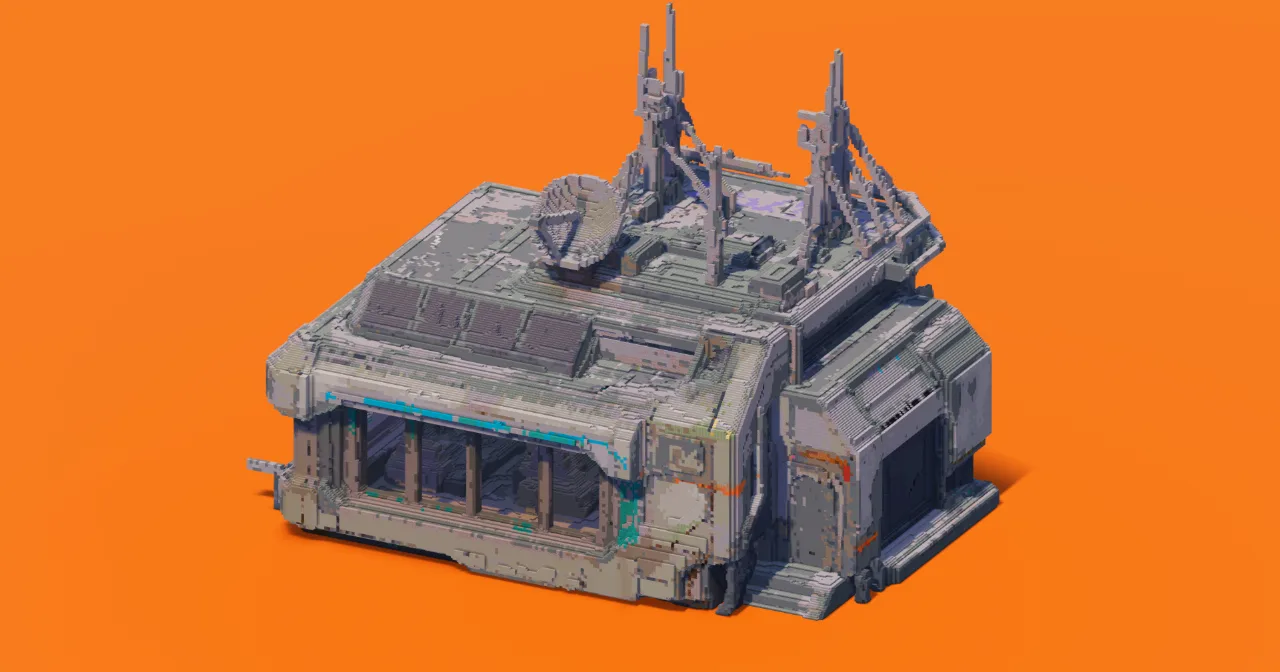 Scifi Field Command Post — Minecraft Build by StarWarsCreations