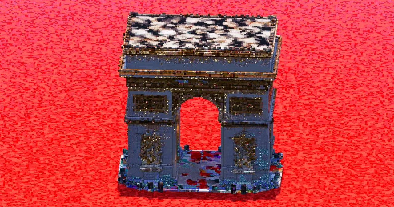 Arc de Triomphe — Minecraft Build by ImpossibleBuilds