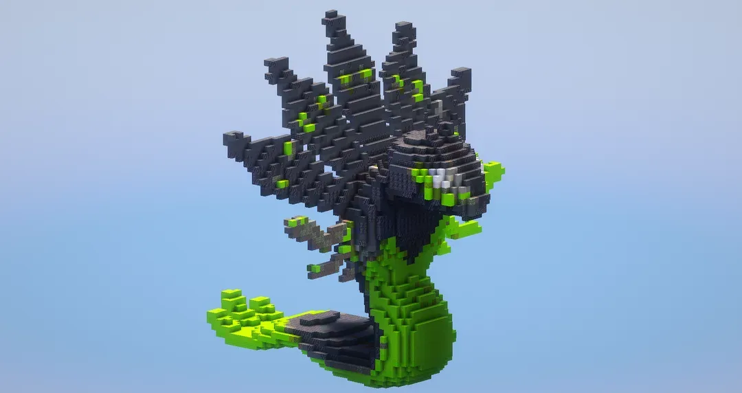 Zygarde — Minecraft Build by LeonisBuilds