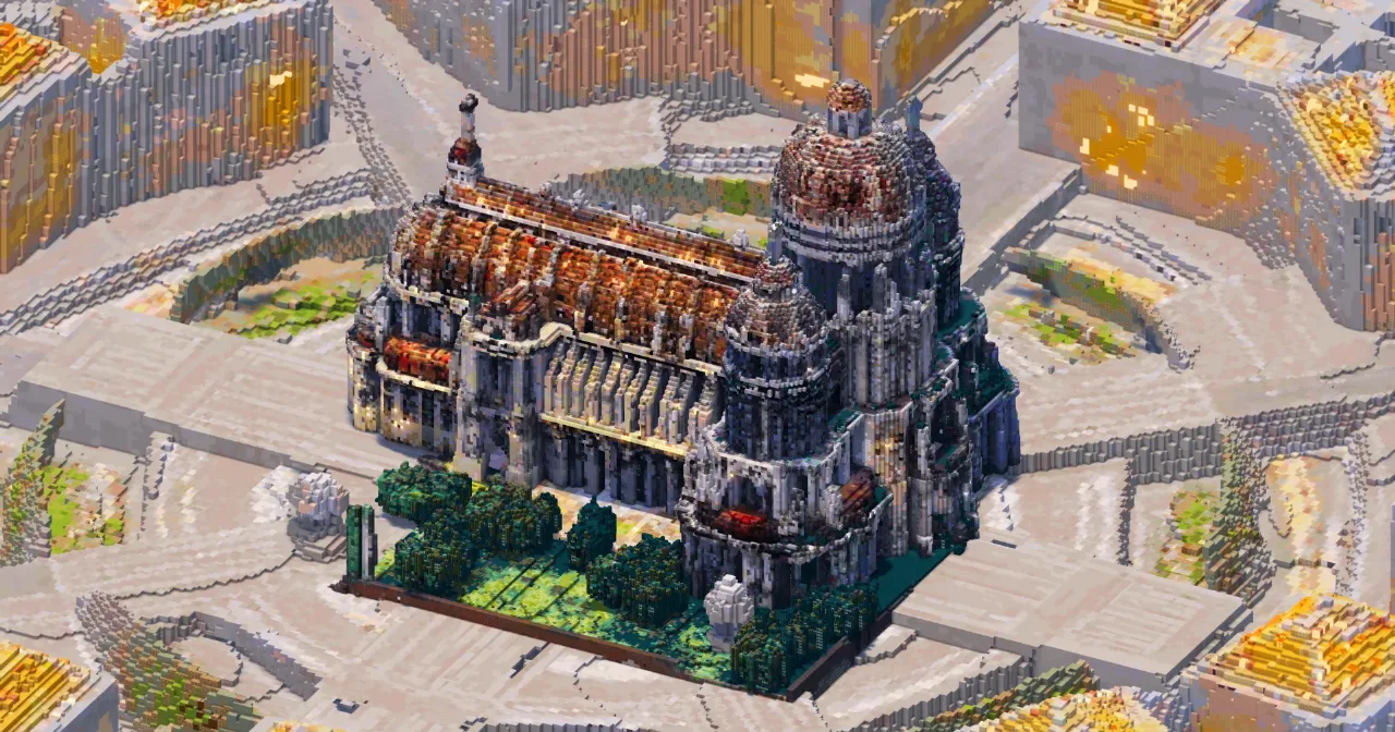 Cathedral — Minecraft Build by GothicCathedrals