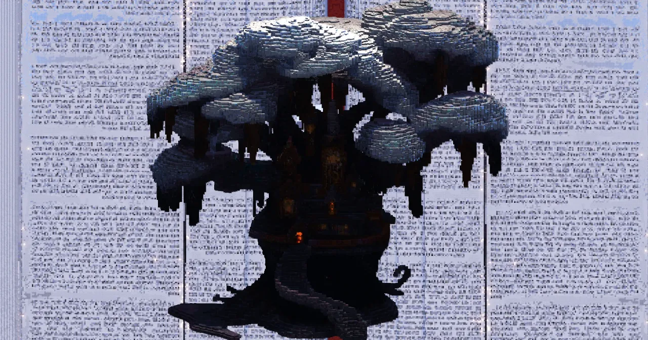 Dark Treehouse — Minecraft Build by TheBibleOfBuilding