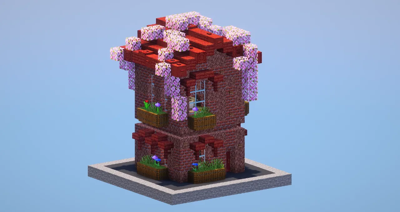 Starter Base — Minecraft Build by LeonisBuilds