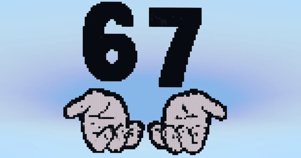 Six Seven Meme — Minecraft Build by LeonisBuilds
