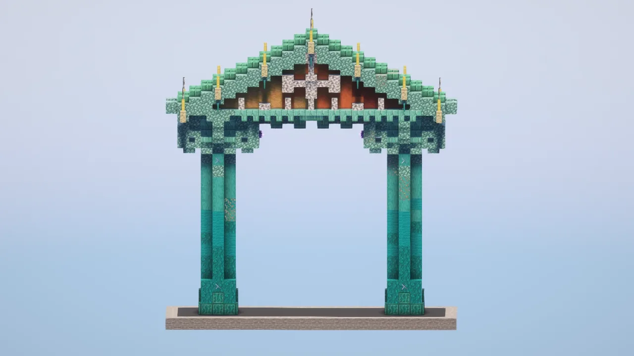 Atlantis Portal — Minecraft Build by LeonisBuilds