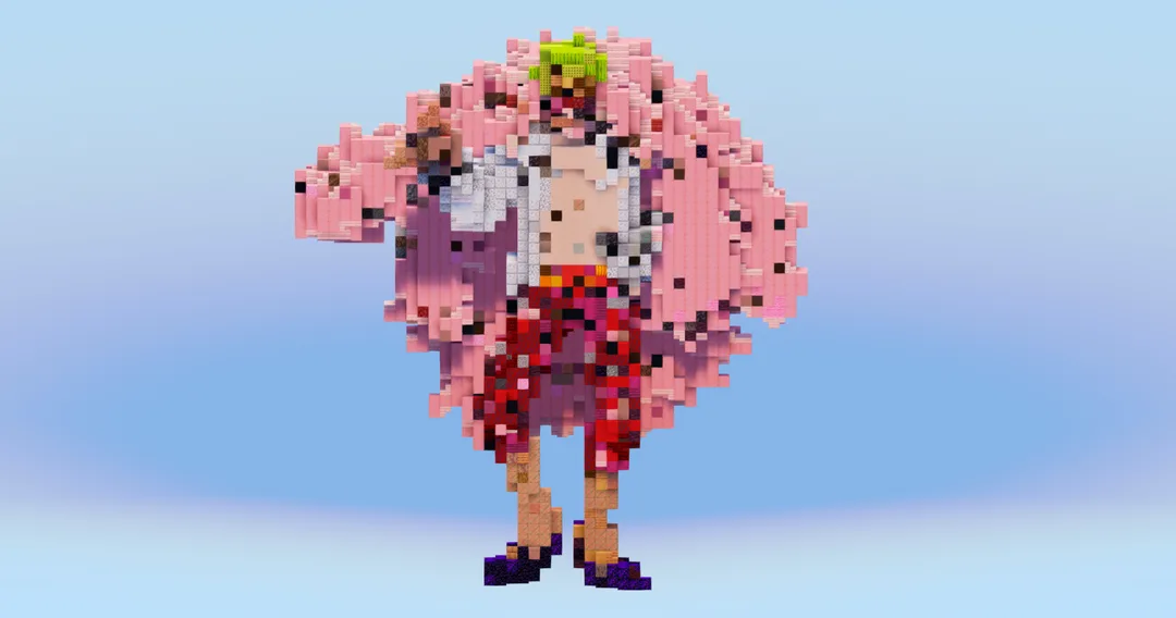 Doflamingo from One Piece — Minecraft Build by LeonisBuilds