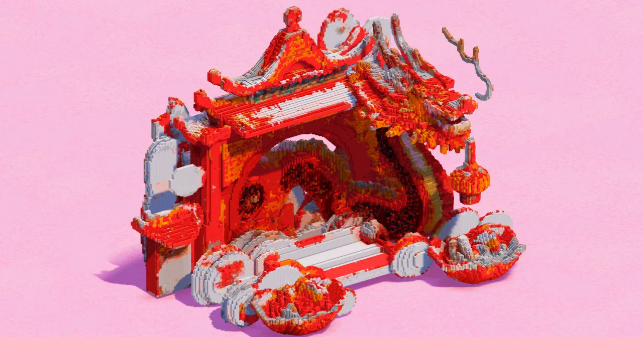 Papercraft Dragon Temple — Minecraft Build by EasternRealms